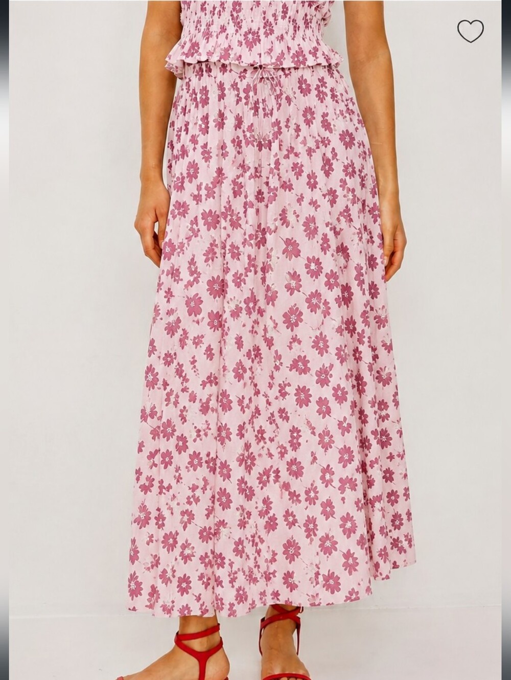 Floral Midi Skirt‎ One Size